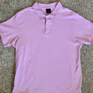 Classic Pink Kent & Curwen Polo Shirt